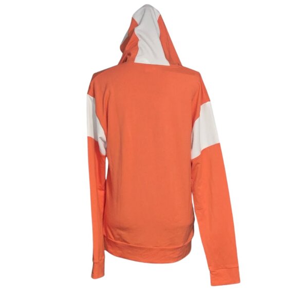 Reebok model GJ0871 pullover sweatshirt Small orange and white - Picture 2 of 6